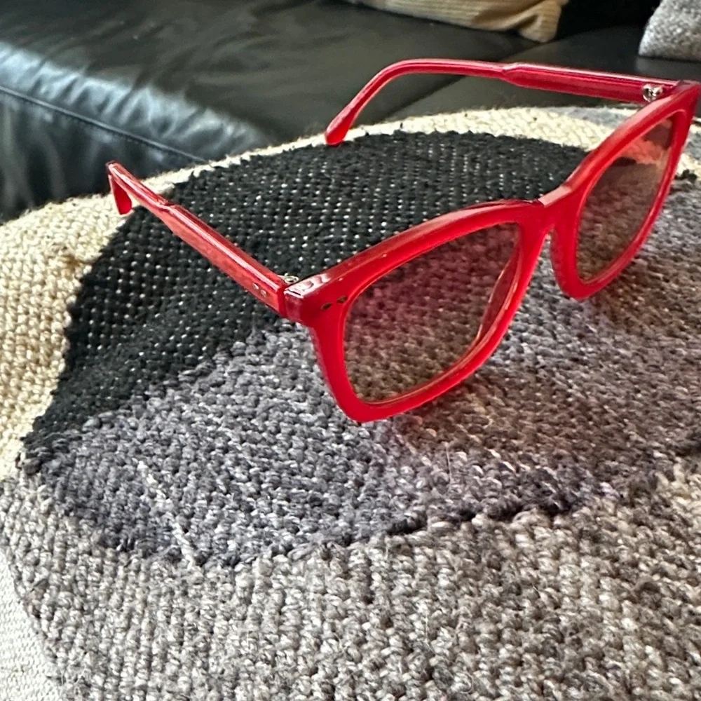 Isabel Marant Adult Vibrant Red  Sunglasses